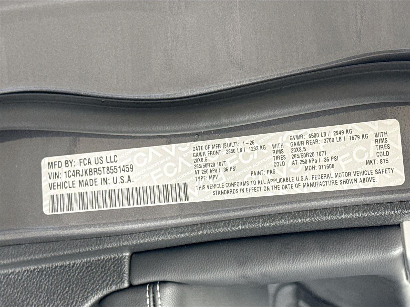 2026 Jeep Grand Cherokee L Limited