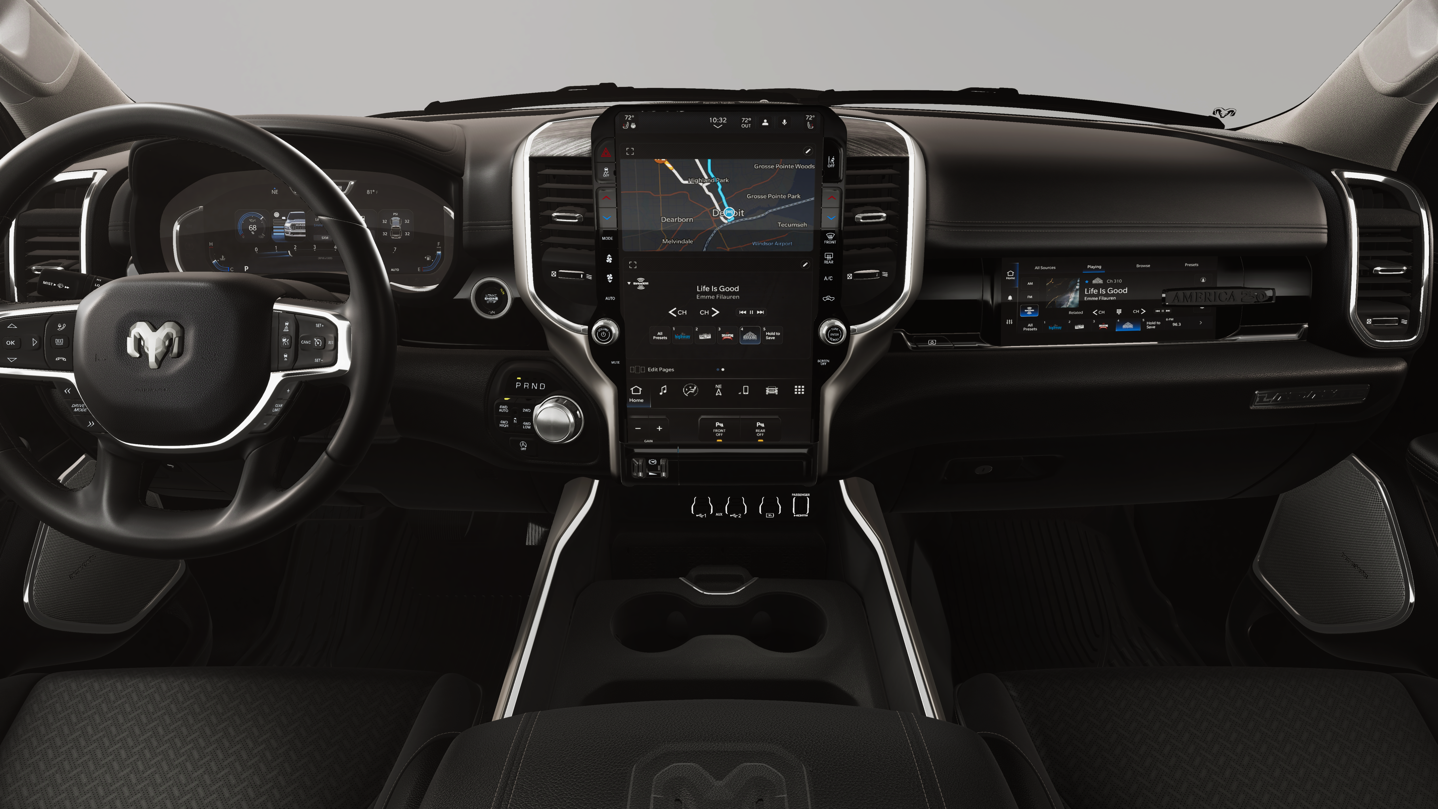 2026 RAM Ram 1500 LARAMIE 4X4 CREW CAB 5'7