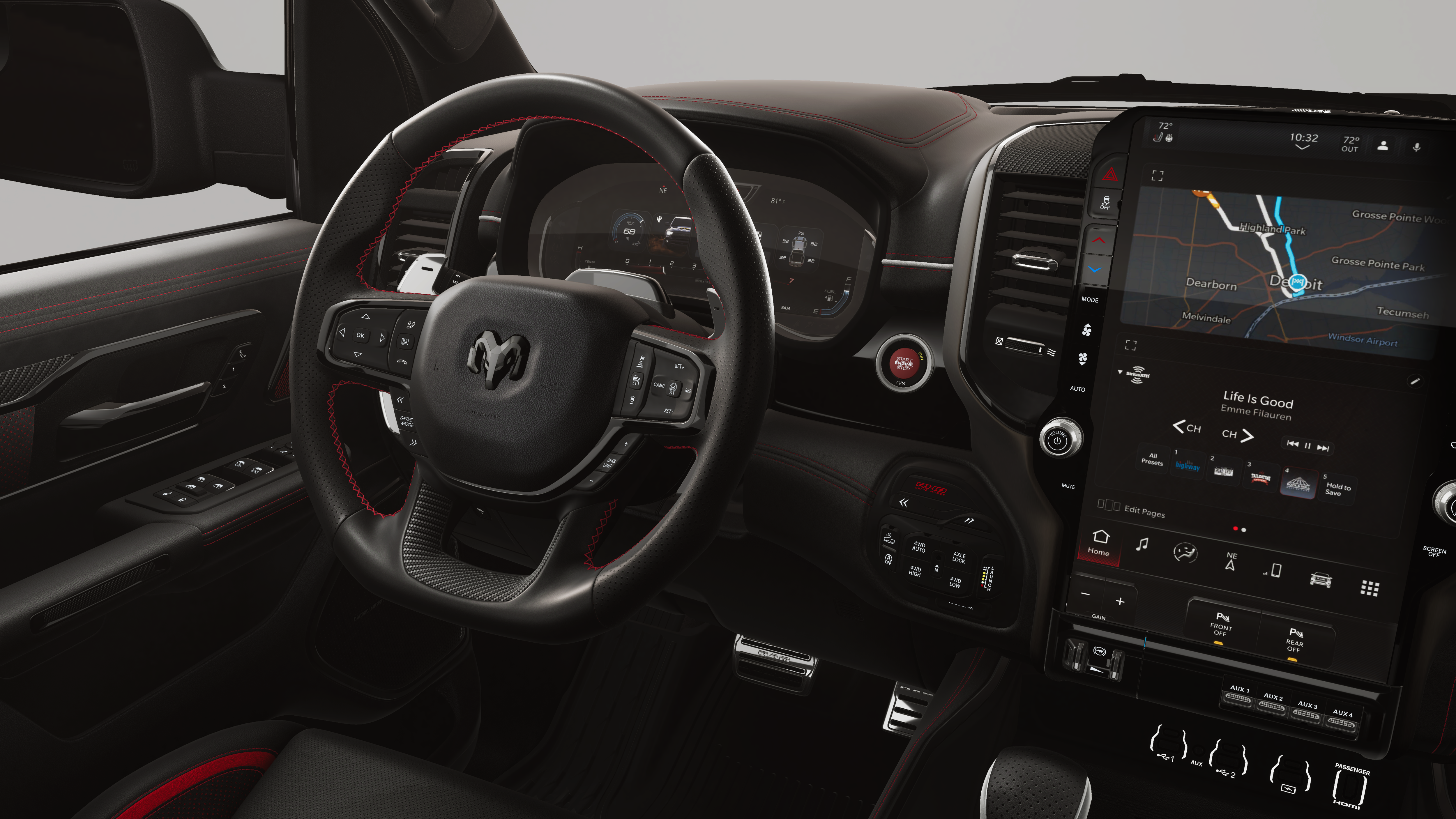 2026 RAM Ram 1500 RHO 4X4 CREW CAB 5'7 BOX