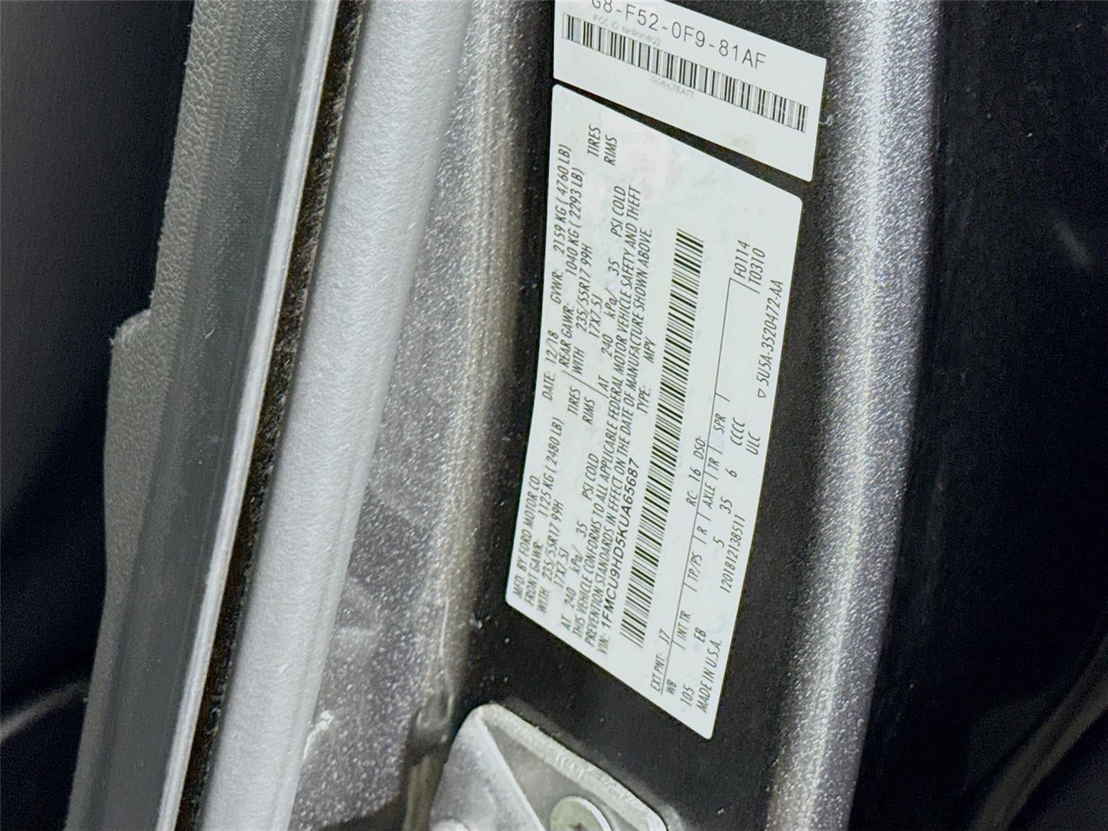 2019 Ford Escape SEL