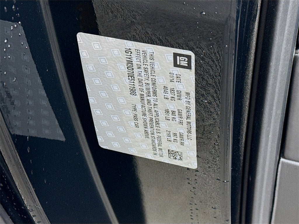 2014 Chevrolet Corvette Stingray Z51 3LT