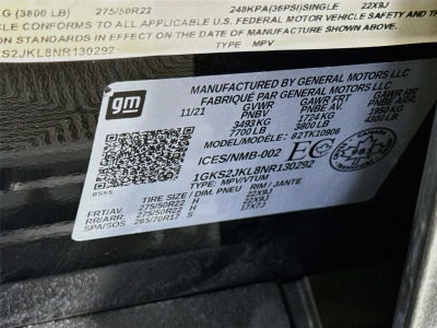 2022 GMC Yukon XL Denali