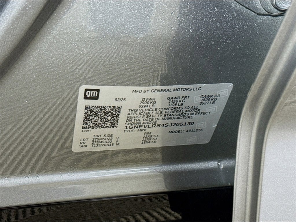 2025 Chevrolet Traverse RS