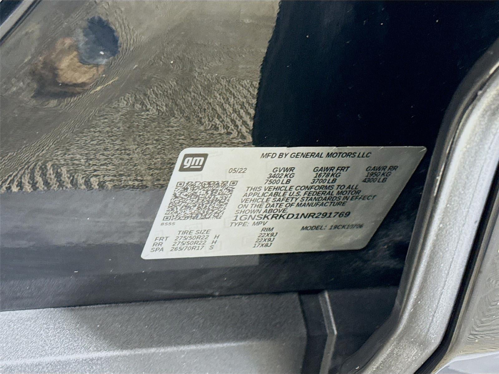 2022 Chevrolet Tahoe RST