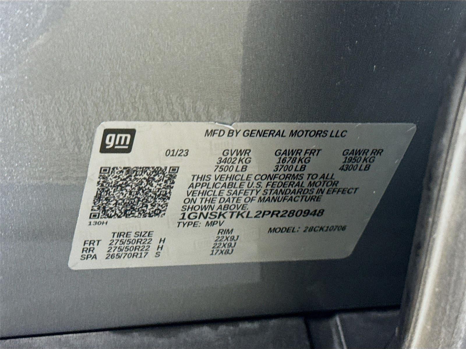 2023 Chevrolet Tahoe High Country