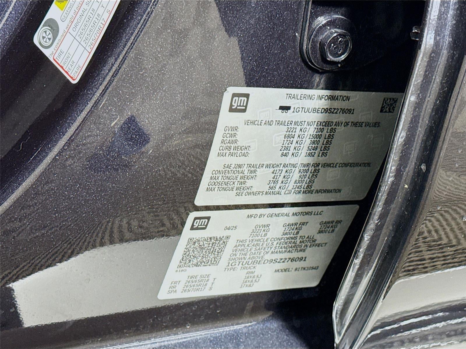 2025 GMC Sierra 1500 SLE