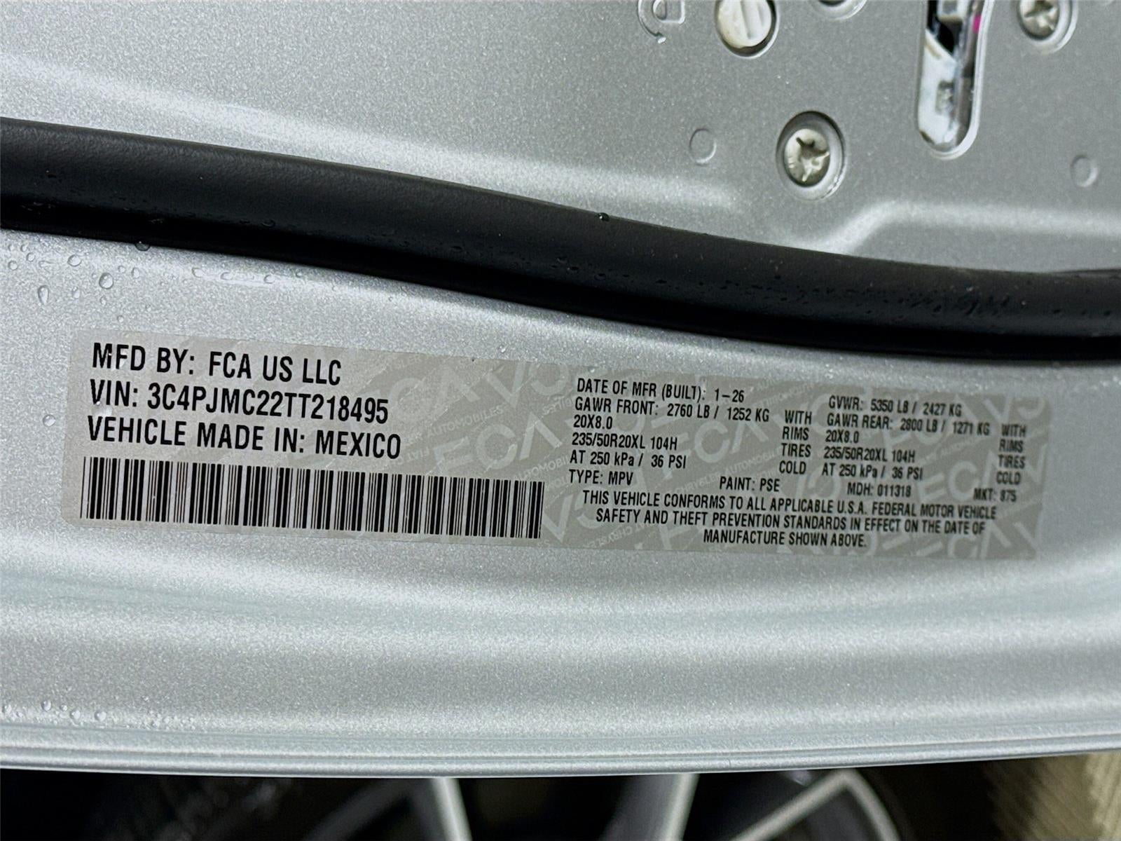 2026 Jeep Cherokee Overland