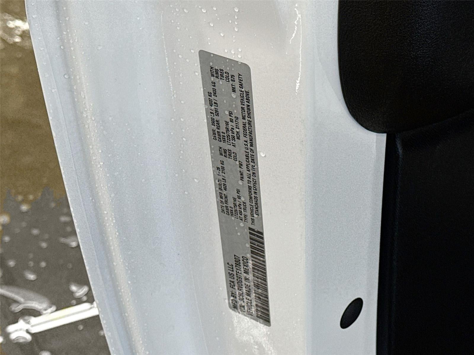 2026 RAM Ram ProMaster SLT