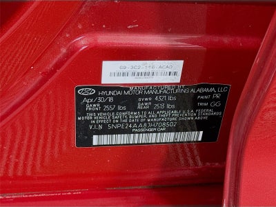 2018 Hyundai Sonata Eco