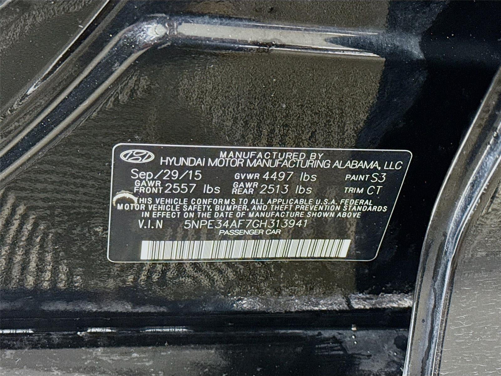 2016 Hyundai Sonata Limited