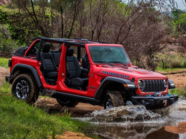 2026 Jeep Wrangler on the trail