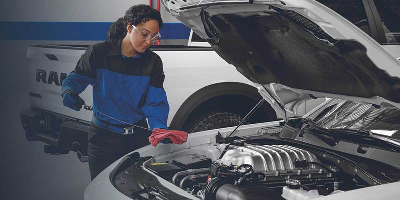 Chrysler Dodge Jeep Ram Service at Harry Brown's CDJR near Northfield