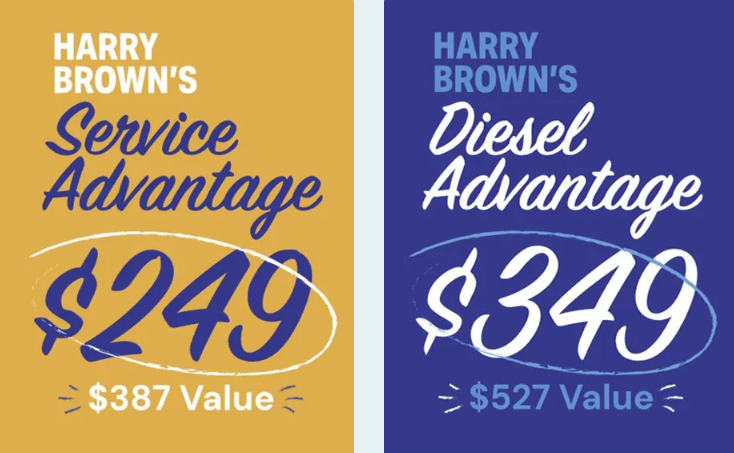 Harry Brown's Advantage Plans!